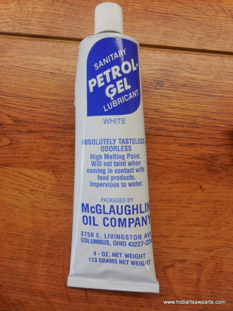 McGlaughlin Petro Gel Food Grade Grease WE RECOMEND McGlaughlin pero gel FOR USE ON THE BOTTOM SQUAR